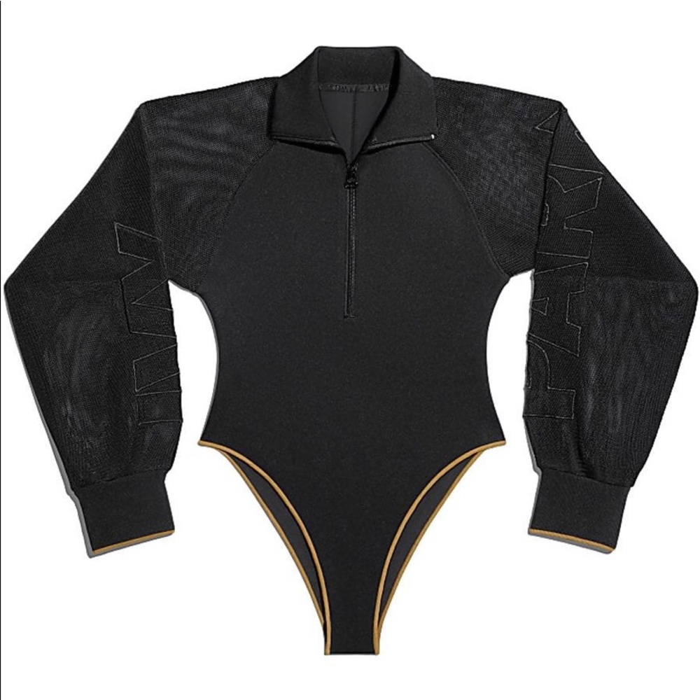 Ivy Park Adidas Black Bodysuit NEW- Small